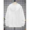 image:imageSOLY HUX Mens Floral Print Casual Graphic Hoodies Drawstring Long Sleeve Pullover SweatshirtWhite Graphic