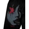 image:imageSOLY HUX Mens Graphic Sweatpants Drawstring Elastic Waist Y2k Joggers Pants StreetwearBlack Graphic