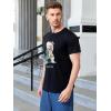 image:imageSOLY HUX Mens Graphic Tees Short Sleeve Round Neck T Shirts Casual Summer Beach TopsBlack