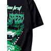 image:imageSOLY HUX Mens Graphic Tees Short Sleeve Round Neck T Shirts Casual Summer Beach TopsBlack Car Graphic