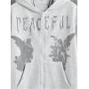 image:imageSOLY HUX Mens Graphic Zip Up Hoodies Streetwear Jacket Letter Print Long Sleeve Sweatshirt with PocketGrey Figure