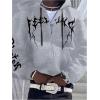 image:imageSOLY HUX Mens Graphic Zip Up Hoodies Sweatshirt Drawstring Long Sleeve Casual Streetwear JacketLight Grey Graphic