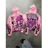 image:imageSOLY HUX Mens Grunge Graphic Hoodies Y2k Baggy Hooded Sweatshirts Fall Clothes StreetwearPink Graphic