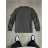 image:imageSOLY HUX Mens Letter Graphic Tees Crew Neck Long Sleeve 2 in 1 T Shirt Tops StreetwearGrey Letter