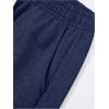 image:imageSOLY HUX Mens Wide Leg Baggy Sweatpants Drawstring Elastic Waist Athletic Trousers with Pockets StreetwearPure Dark Blue