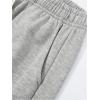 image:imageSOLY HUX Mens Wide Leg Baggy Sweatpants Drawstring Elastic Waist Athletic Trousers with Pockets StreetwearPure Light Grey