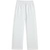 image:imageSOLY HUX Mens Wide Leg Baggy Sweatpants Drawstring Elastic Waist Athletic Trousers with Pockets StreetwearPure White