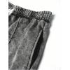 image:imageSOLY HUX Mens Wide Leg Sweatpants Vintage Drawstring Baggy Pants Y2k StreetwearPure Grey