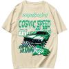 image:imageSOLY HUX Mens Graphic Tees Short Sleeve Round Neck T Shirts Casual Summer Beach TopsKhaki and Green