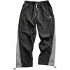 image:imageSOLY HUX Mens Parachute Track Pants Baggy Sweatpants Casual Workout Athletic Joggers with PocketsGrey