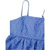 image:imageSOLY HUX Womens Spaghetti Strap Ruffle Hem Peplum Cami Top Jacquard CamisoleBlue Jacquard
