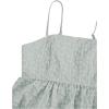 image:imageSOLY HUX Womens Spaghetti Strap Ruffle Hem Peplum Cami Top Jacquard CamisolePlain Green Jacquard