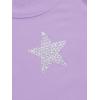 image:imageSOLY HUX Womens Tank Tops Y2K Sleeveless Ribbed Star Crop Tank Top Summer Going Out TopsPurple Star
