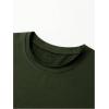 image:imageSOLY HUX Mens Summer Letter Graphic Tees Casual Short Sleeve Crew Neck T ShirtsArmy Green Letter