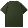image:imageSOLY HUX Mens Summer Letter Graphic Tees Casual Short Sleeve Crew Neck T ShirtsArmy Green Letter