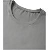 image:imageSOLY HUX Mens Summer Letter Graphic Tees Casual Short Sleeve Crew Neck T ShirtsLight Grey Letter