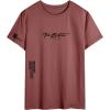 image:imageSOLY HUX Mens Summer Letter Graphic Tees Casual Short Sleeve Crew Neck T ShirtsRed Letter