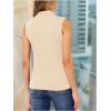 image:imageSOLY HUX Womens Dressy Tank Tops V Neck Sleeveless Business Casual Work Office TopsPure Apricot