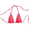 image:imageSOLY HUX Womens Grommet Eyelet Halter Bikini Top Tie Backless Swim Tops Beach WearPure Pink