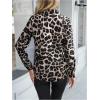 image:imageSOLY HUX Womens Leopard Button Down Shirt Cheetah Print Collared Long Sleeve Casual Work Tops BlouseGrey Leopard