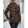 image:imageSOLY HUX Womens Leopard Button Down Shirt Cheetah Print Collared Long Sleeve Casual Work Tops BlouseMulticoloured Leopard
