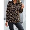 image:imageSOLY HUX Womens Leopard Button Down Shirt Cheetah Print Collared Long Sleeve Casual Work Tops BlouseMulticoloured Leopard