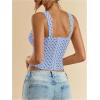 image:imageSOLY HUX Womens Polka Dots Corset Tops Y2k Sleeveless Bustier Going Out Crop Tank TopLight Blue Polka Dots