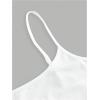 image:imageSOLY HUX Womens Sleeveless Crop Camisole 3 Packs Spaghetti Strap Tank Tops Slim Fit Cami ShirtsBlack Dark Grey White