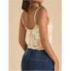 image:imageSOLY HUX Womens Sparkly Sequin Tops Spaghetti Strap Scoop Neck Summer Camisole Going Out Party Club TopPlain Apricot