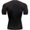 image:imageSOLY HUX Workout Shirts for Men Gothic Graphic Tees Short Sleeve Athletic T Shirt Running Gym TopsBlack