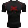 image:imageSOLY HUX Workout Shirts for Men Gothic Graphic Tees Short Sleeve Athletic T Shirt Running Gym TopsBlack