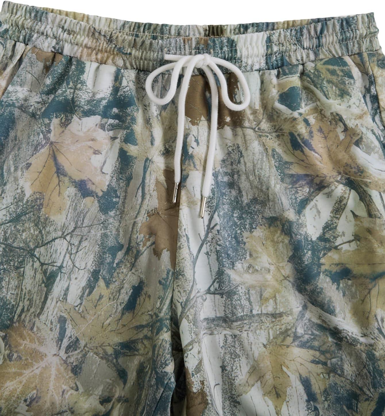 image:imageSOLY HUX Mens Camo Print Outfits Short Sleeve T Shirt and Jogger Pants Outdoor 2 Piece SetMulticolored