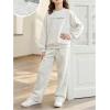 image:imageSOLY HUX Cute Clothes for Girls Sweatsuit Sets Crewneck Casual Sweatpants 2 Piece Outfits Sweatshirt and PantsLight Grey La