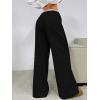 image:imageSOLY HUX Girls Baggy Sweatpants Elastic Low Rise Wide Leg Track Pants with PocketsBlack