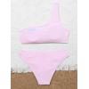 image:imageSOLY HUX Girls One Shoulder Bikini Bathing Suits 2 Piece SwimsuitsPink