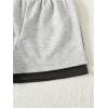 image:imageSOLY HUX Girls Summer Casual Sweat Shorts 2 Packs Elastic Waist Wide Leg Short Pants with PocketBlack and Grey