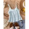 image:imageSOLY HUX Girls Summer Tank Top Spaghetti Strap Lace Bow Camisole Tops Cute Clothes for Teen GirlsLight Blue