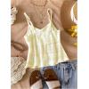 image:imageSOLY HUX Girls Summer Tank Top Spaghetti Strap Lace Bow Camisole Tops Cute Clothes for Teen GirlsPlain Apricot