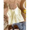 image:imageSOLY HUX Girls Summer Tank Top Spaghetti Strap Lace Bow Camisole Tops Cute Clothes for Teen GirlsPlain Apricot