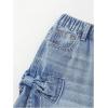 image:imageSOLY HUX Girls Wide Leg Jeans High Waisted Baggy Denim Pants Casual StreetwearBlue Bow