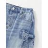 image:imageSOLY HUX Girls Wide Leg Jeans High Waisted Baggy Denim Pants Casual StreetwearBlue Bow
