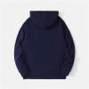 image:imageSOLY HUX Mens Drawstring Loose Hoodie Vintage Drop Shoulder Sweatshirt with Pockets StreetwearPure Dark Blue