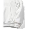 image:imageSOLY HUX Mens Drawstring Loose Hoodie Vintage Drop Shoulder Sweatshirt with Pockets StreetwearPure White