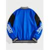 image:imageSOLY HUX Mens Racing Jacket Button Down Graphic Varsity Jackets Car Racing Jacket Men Motorcycle Outerwear StreetwearBlue Multi