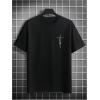 image:imageSOLY HUX Mens Short Sleeve Printed TShirt Summer Classic Graphic Tees Faith Shirts StreetwearBlack Letter