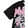 image:imageSOLY HUX Mens Summer Two Piece Outfits Short Sleeve Graphic T Shirt Pants Set Y2k Streetwear ClothesBeige Pink Multi