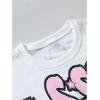 image:imageSOLY HUX Mens Summer Two Piece Outfits Short Sleeve Graphic T Shirt Pants Set Y2k Streetwear ClothesPink White Multi