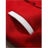image:imageSOLY HUX Mens Varsity Jacket Color Block Letter Graphic Long Sleeve Baseball Jacket Bomber CoatRed Letter Graphic