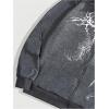 image:imageSOLY HUX Mens Y2k Grunge Zip Up Hoodie Sweatshirts Gothic Fur Hooded Jacket StreetwearGrey Graphic