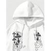 image:imageSOLY HUX Mens Y2k Zip Up Hoodie Gothic Print Hooded Sweatshirt Retro Jacket Outerwear StreetwearWhite Graphic